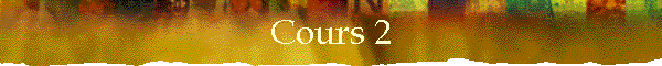Cours 2